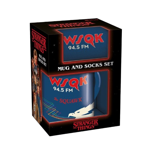 Stranger Things - WSQK Mug & Sock Set