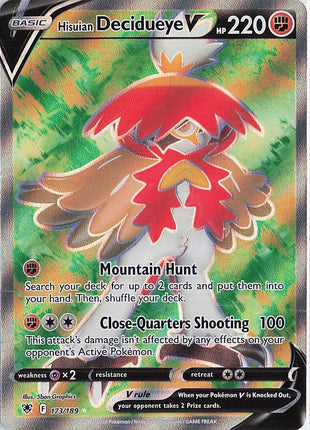 Hisuian Decidueye V 173/189