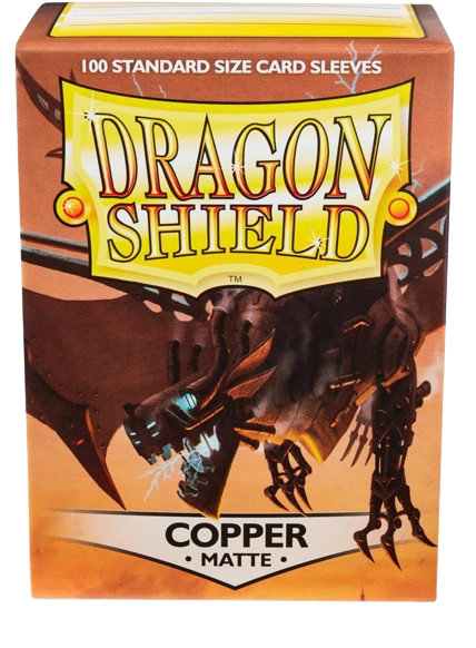 Dragon Shield - Matte Copper Sleeves (100)