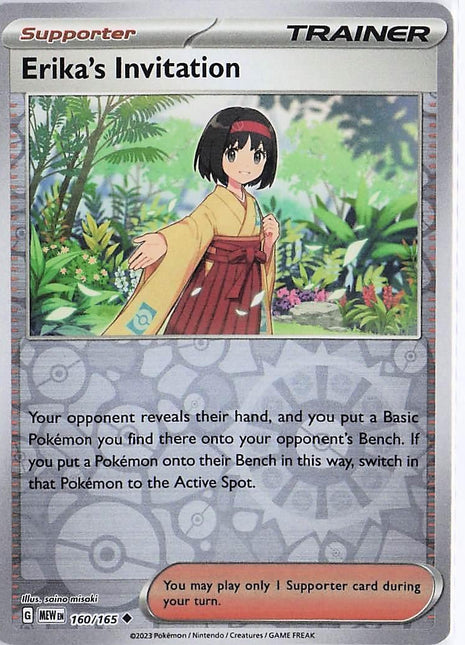 Erika’s Invitation 160/165 (RH)