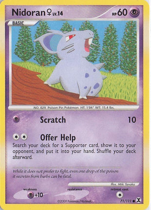 Nidoran LV.14 71/111