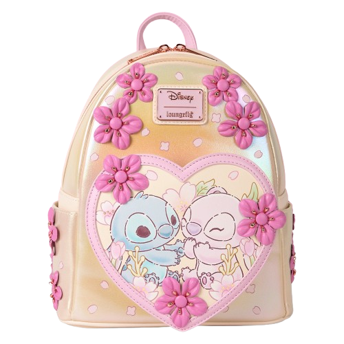 Loungefly - Cute Stitch & Angel Mini Backpack