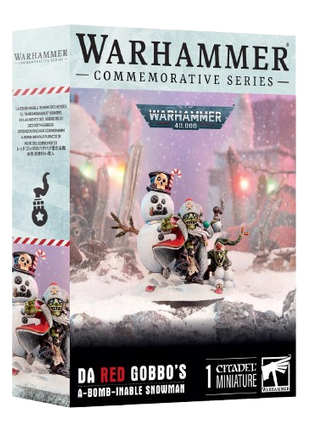 Warhammer Commemorative Series: Da Red Gobbo's A-Bomb-inable Snowman