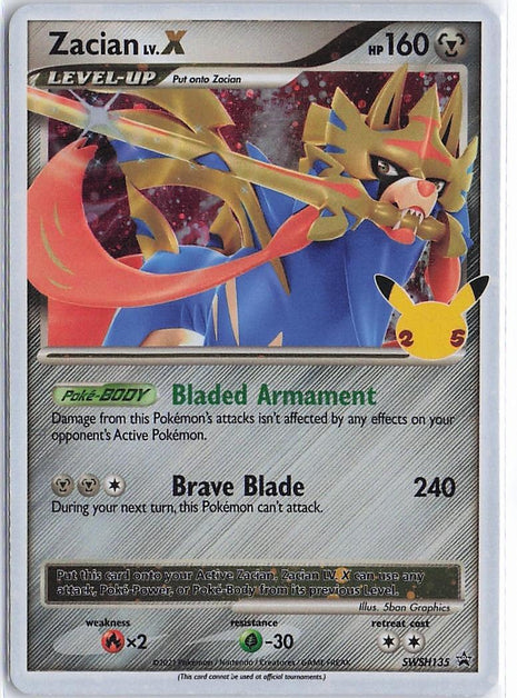 Zacian LV.X SWSH135