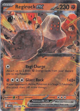 Regirock ex 101/182