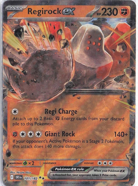 Regirock ex 101/182