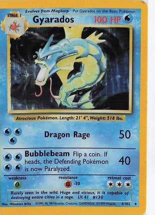 Gyarados 6/102 (H) (D)