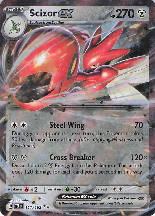 Scizor ex 111/162