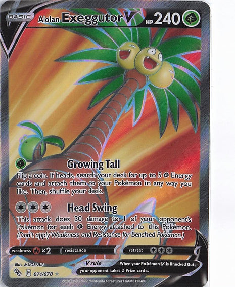 Alolan Exeggutor V 071/078