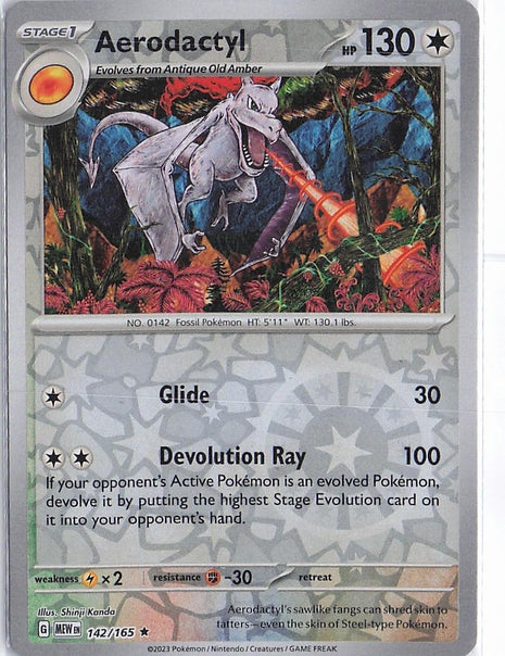 Aerodactyl 142/165 (RH)