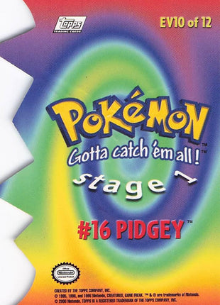 Pidgey EV10/12 (Topps)