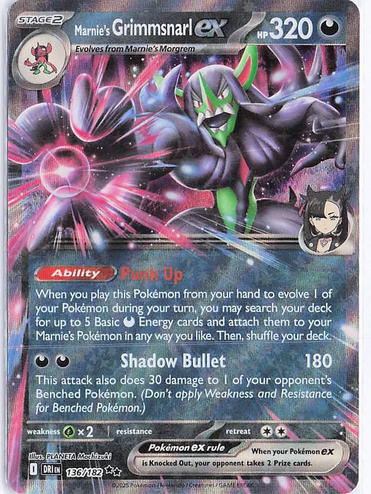 Marnie’s Grimmsnarl ex 136/182