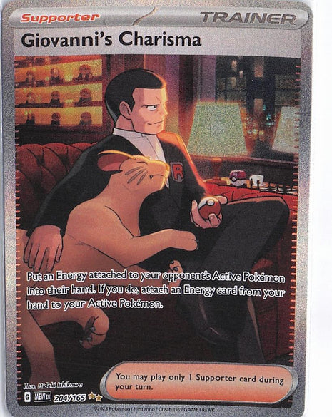Giovanni’s Charisma 204/165