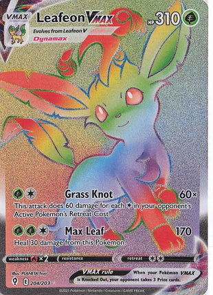 Leafeon VMAX 204/203