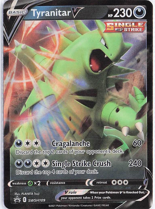 Tyranitar V SWSH109