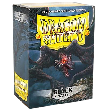 Dragon Shield - Matte Black Sleeves (100)