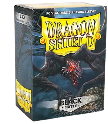 Dragon Shield - Matte Black Sleeves (100)