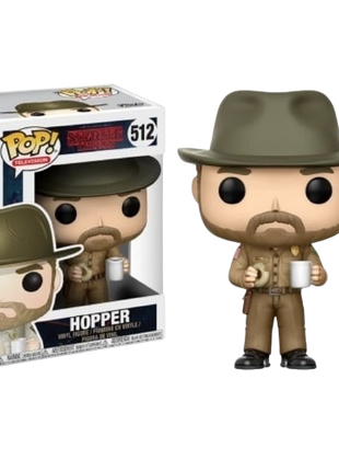 Stranger Things - Hopper with Donut #512 Funko Pop!
