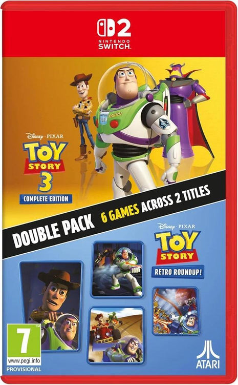 Toy Story: Retro Roundup! + Toy Story 3 Complete Edition Double Pack (Nintendo Switch 2)