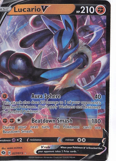 Lucario V 027/073