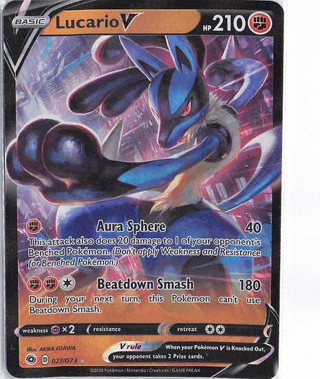 Lucario V 027/073