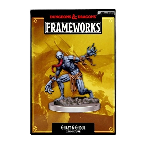 Dungeons & Dragons - Frameworks: Ghast & Ghoul Miniature