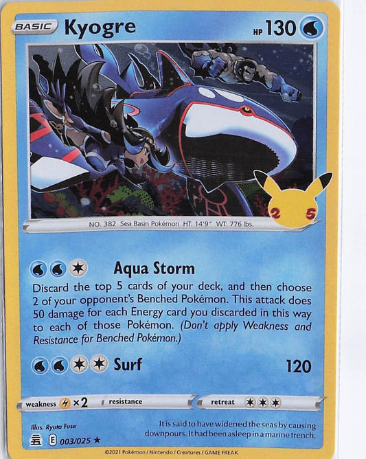 Kyogre 003/025 (H)