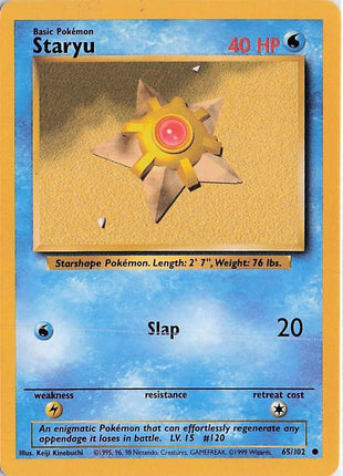 Staryu 65/102
