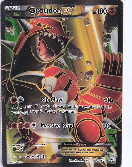 Groudon EX 150/160