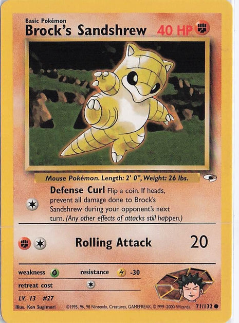 Brock’s Sandshrew 71/132