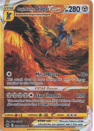 Origin Forme Dialga VSTAR GG68/GG70