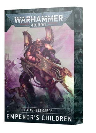 Warhammer 40K - Emporer's Children: Datasheet Cards