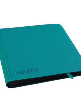 Vault X - Teal 12 Pocket Zip Binder