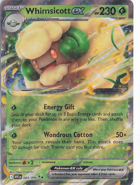 Whimsicott ex 005/086