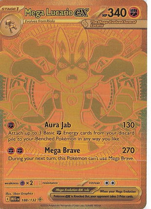 Mega Lucario ex 188/132