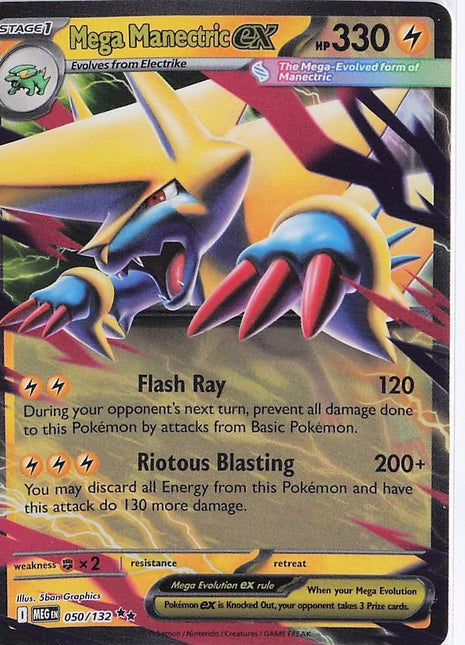 Mega Manectric ex 050/132