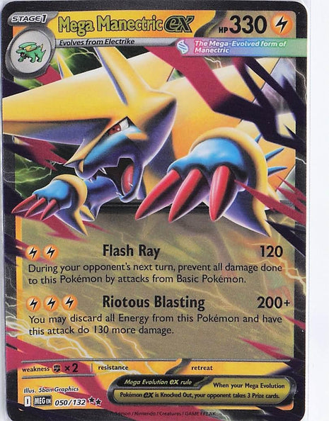 Mega Manectric ex 050/132