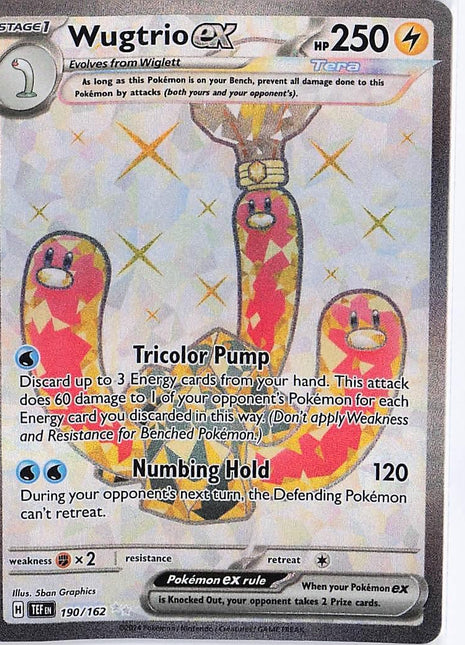 Wugtrio ex 190/162