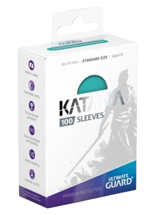 Ultimate Guard - Turquoise Katana Sleeves (100)