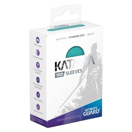 Ultimate Guard - Turquoise Katana Sleeves (100)