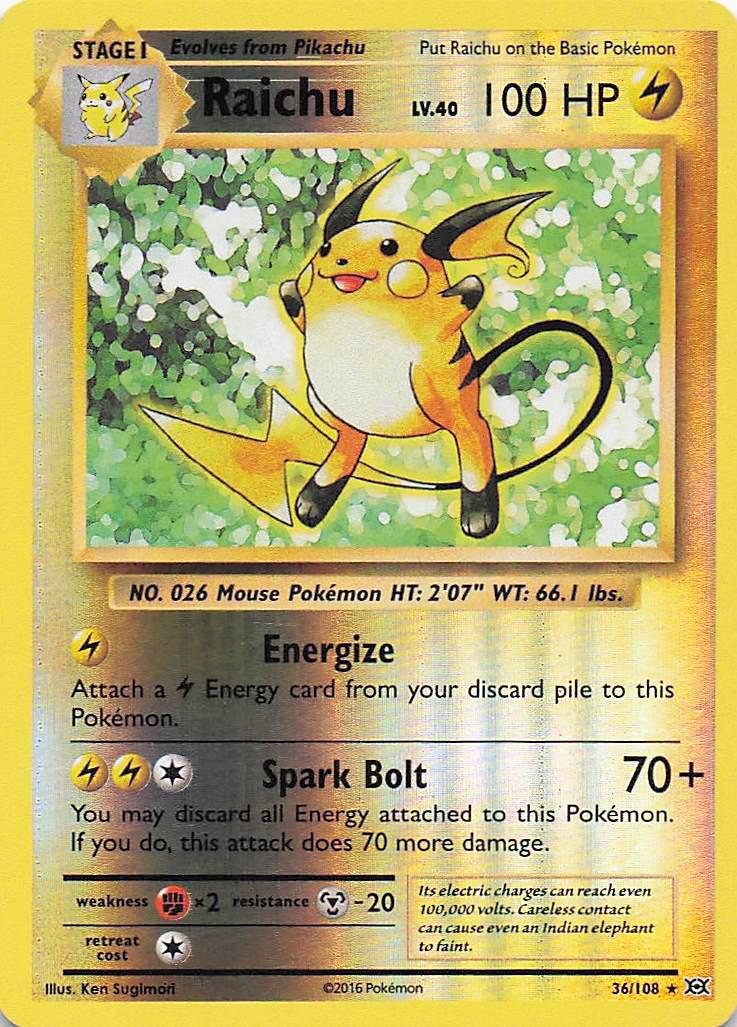 Raichu 36/108 (RH)
