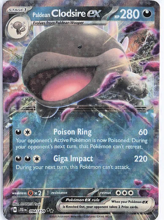 Paldean Clodsire ex 094/159