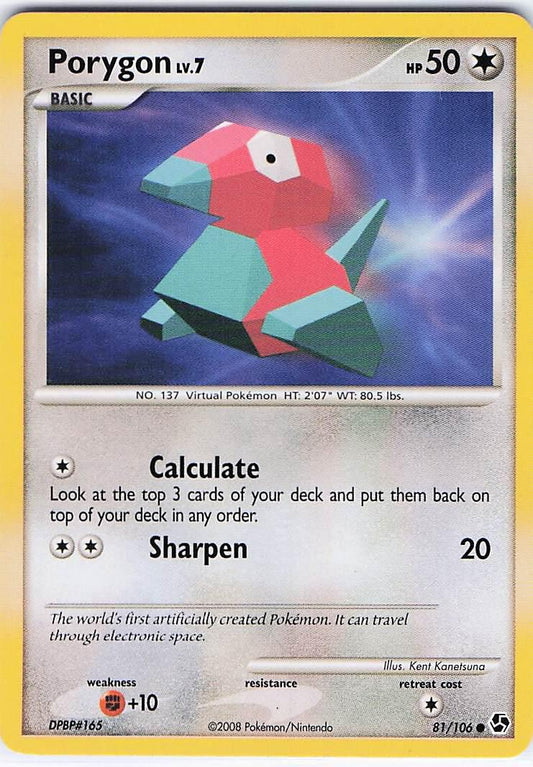 Porygon LV.7 81/106