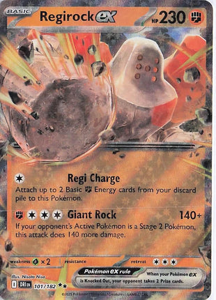 Regirock ex 101/182