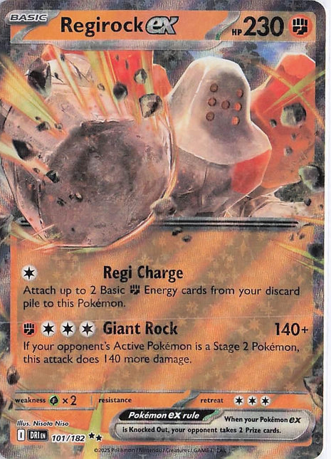 Regirock ex 101/182