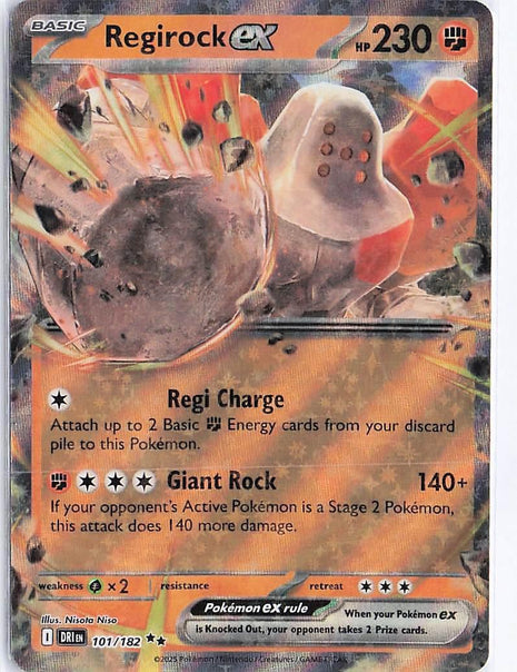 Regirock ex 101/182