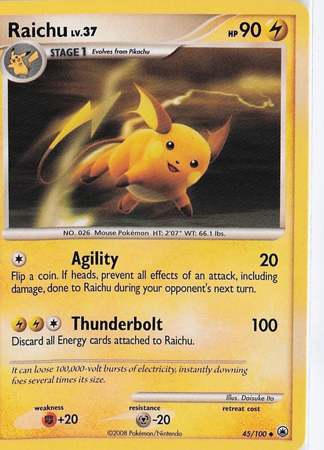 Raichu LV.37 45/100