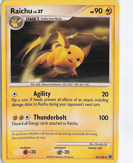 Raichu LV.37 45/100