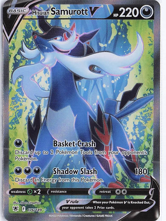 Hisuian Samurott V 176/189