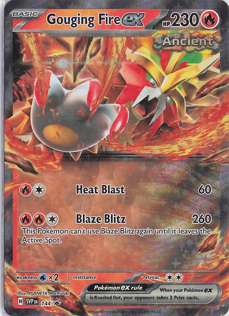 Gouging Fire ex SVP144